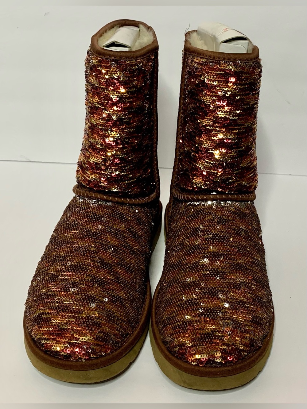 UGG Australia Classic Short Sparkles Sequin Boots (Rare Color-way)